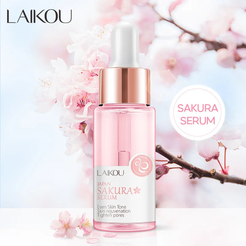 Sérum Visage Sakura – Éclat, Hydratation & Jeunesse 🌸✨