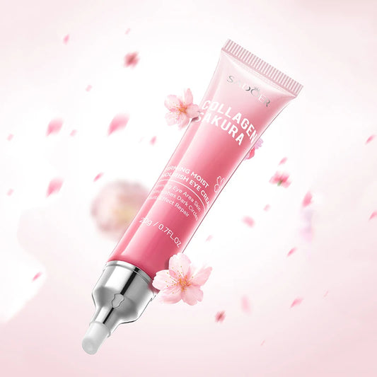 Crème Contour des Yeux Sakura – Hydratation & Regard Lumineux 👀🌸