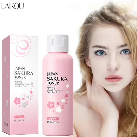 Toner Visage Sakura – Hydratation & Éclat Naturel Inspiré du Japon 💆‍♀️🌸